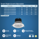 PHILIPS 10W RS262B LED10S PSU Smart Bright Accent Adjustable Cut Out : 75mm PHILIPS 10W RS262B LED10S PSU Smart Bright Accent Adjustable Cut Out : 75mm