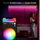 Philips Hue Lightstrip Extension v4 [1 m] White and Colour Ambiance Smart LED Kit with Bluetooth, Compatible with Alexa, Google Assistant and Apple HomeKit [Energy Class A+]