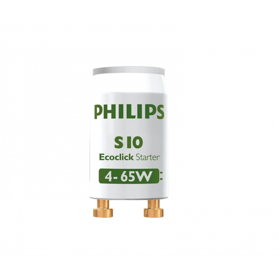 Philips S10 4-65W SIN UV Lamp Starter 220-240V WH (Qty - 10) Philips S10 4-65W SIN UV Lamp Starter 220-240V WH (Qty - 10)