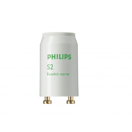 Philips S2 4-22W SER UV Lamp Starter 220-240V WH (Qty 20) Philips S2 4-22W SER UV Lamp Starter 220-240V WH (Qty 20)