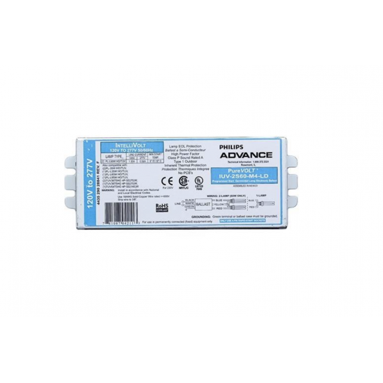 Philips TUV Advance UV Lamp Ballast/Choke PureVolt IUV-2S60-M4-LD Philips TUV Advance UV Lamp Ballast/Choke PureVolt IUV-2S60-M4-LD