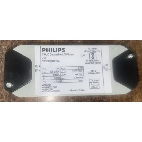 PHILIPS CertaDrive LED Driver 7W 150mA (Triac Dimmable) PHILIPS CertaDrive LED Driver 7W 150mA (Triac Dimmable)