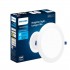 PHILIPS Astra Sleek 15-watt Round LED Downlighter | LED Ceiling Light for Home and Hall | Cut Out: 140 mm, Color: Warm White