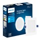 PHILIPS Astra Sleek 15-watt Square LED Downlighter | LED Ceiling Light for Home and Hall | Cut Out: 140 mm, Color: Cool Day Light PHILIPS Astra Sleek 15-watt Square LED Downlighter | LED Ceiling Light for Home and Hall | Cut Out: 140 mm, Color: Cool Day Light