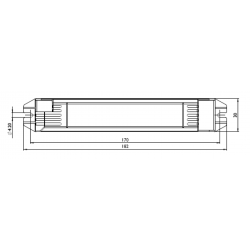 PHILIPS Xitanium LED Driver LED 20W 280mA 72V - For Indoor Application