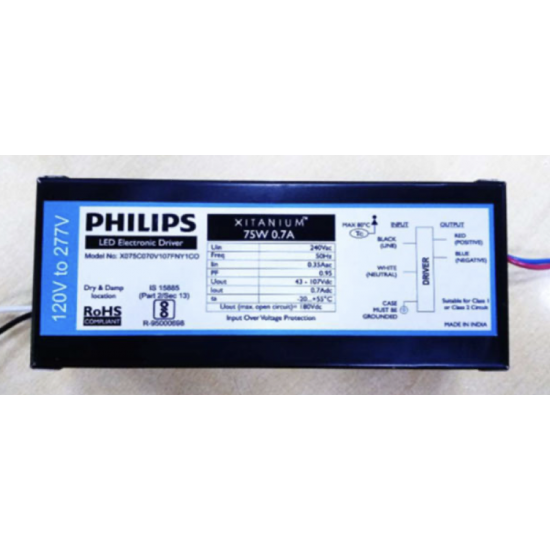 Philips Xitanium 75W 0.7A 240V OEM LED Driver Philips Xitanium 75W 0.7A 240V OEM LED Driver