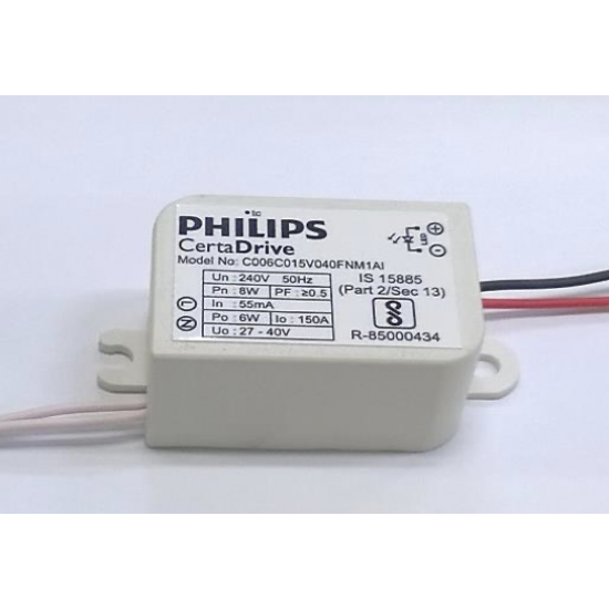 PHILIPS CertaDrive 6W 0.15A 240V - 929001418006 PHILIPS CertaDrive 6W 0.15A 240V - 929001418006