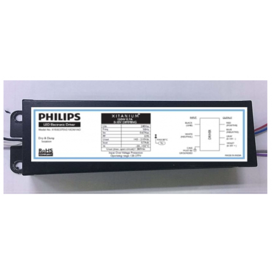 PHILIPS Xitanium 150W 0.7A 1-10V Dim 240V LED Driver PHILIPS Xitanium 150W 0.7A 1-10V Dim 240V LED Driver