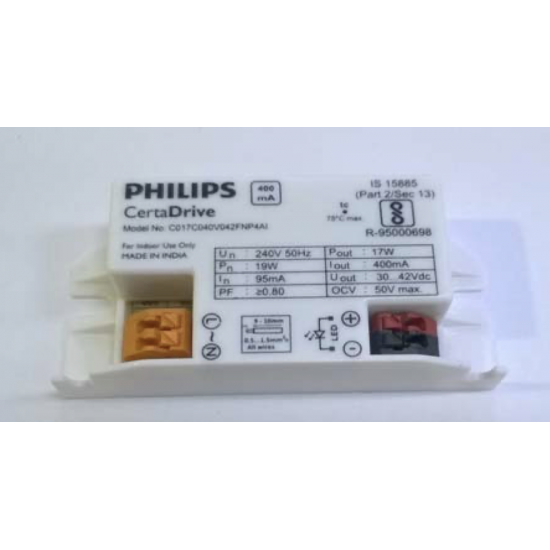 Philips CertaDrive 17W 0.4A - 929001427606 Philips CertaDrive 17W 0.4A - 929001427606