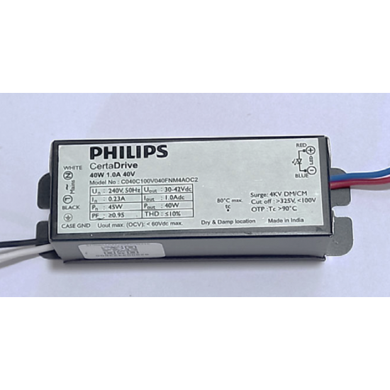 Philips CertaDrive 40W 1A 40V - 929003423606 Philips CertaDrive 40W 1A 40V - 929003423606