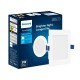 PHILIPS Astra Sleek 5-watt Square LED Downlighter | LED Ceiling Light for Home and Hall | Cut Out: 75 mm, Color: Cool Day Light PHILIPS Astra Sleek 5-watt Square LED Downlighter | LED Ceiling Light for Home and Hall | Cut Out: 75 mm, Color: Cool Day Light