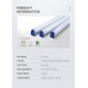 OPPLE 20W LED Batten ( White , 6500K ) OPPLE 20W LED Batten ( White , 6500K )